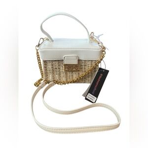 NWT Woven Straw Bag
